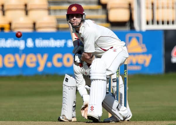 Rob Keogh scored his maiden first-class century in Southampton