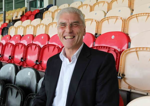 FULL OF BELIEF - Saints chief executive Allan Robson