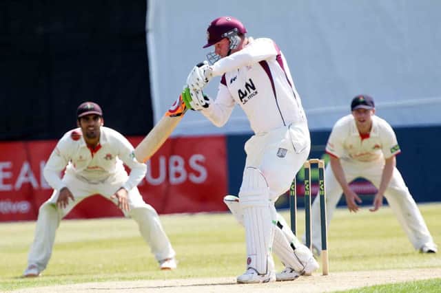 David Sales made an unbeaten 66 in Northants' second innings