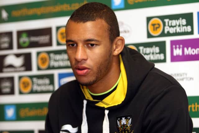 READY FOR BATTLE - Courtney Lawes (picture by Kelly Cooper)