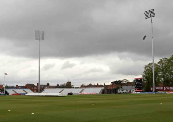 A wet day at Wantage Road