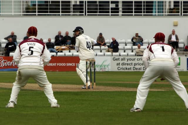 Brendan Nash was a centurion for Kent on day two of the County Championship clash at Northamptonshire
