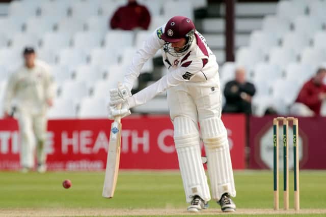 Northants v Kent, County Championship, County Ground, Wantage Road, Northampton.
Matt Spriegel.