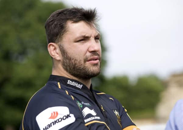 GET IT OUT OF YOUR HEADS - Alex Corbisiero wants Saints to forget about May's Premiership final defeat (picture by Linda Dawson)