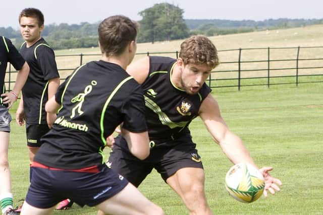 BACK IN THE MIX - Dom Waldouck has returned to training following a lengthy injury lay-off (picture by Linda Dawson)