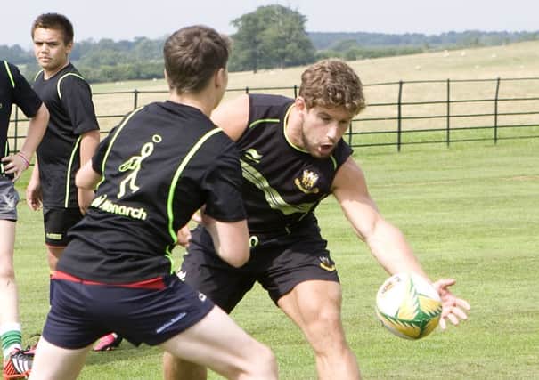 BACK IN THE MIX - Dom Waldouck has returned to training following a lengthy injury lay-off (picture by Linda Dawson)
