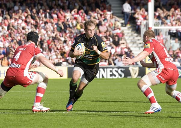 LANDMARK MOMENT - Stephen Myler will make his 200th Saints appearance in the game against Sale (picture by Linda Dawson)