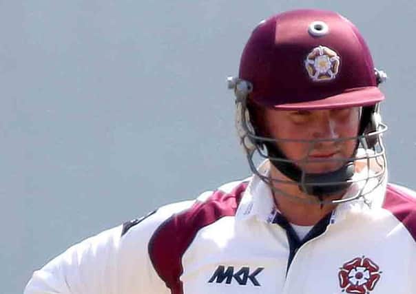 MULLING OVER HIS FUTURE - David Sales has been offered a one-year contract by Northants