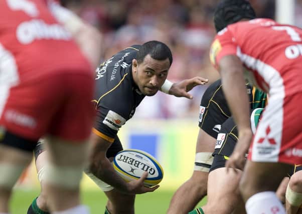 KEY MAN - Samu Manoa returns to the Saints starting line-up for the game at Leicester (picture by Linda Dawson)