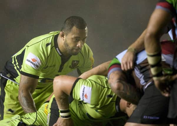 FINAL COUNTDOWN - Samu Manoa is preparing for a 'championship' clash with Leicester (picture by Linda Dawson)