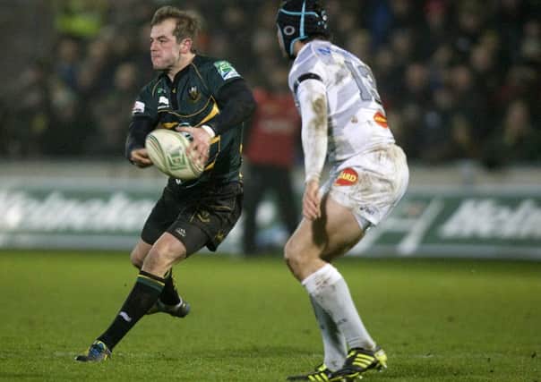 FRENCH TEST - Stephen Myler in action during Saints' win over Castres at Franklin's Gardens in January (Picture: Linda Dawson)