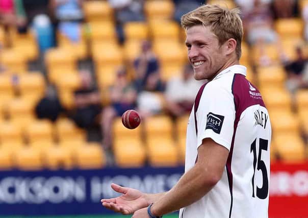 Northamptonshire's player of the year David Willey