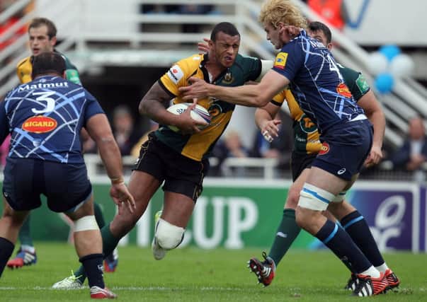 TOWERING PERFORMANCE - Courtney Lawes was Saints' best player at Castres on Saturday (Picture: Matthew Impey)