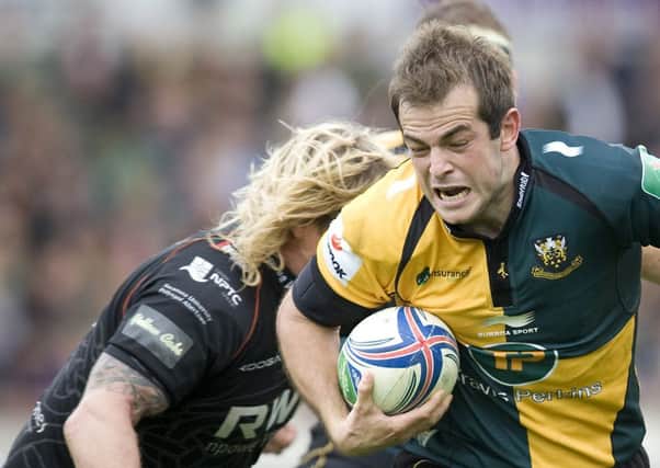 IN THE FORM OF HIS LIFE - Saints fly-half Stephen Myler (picture: Linda Dawson)