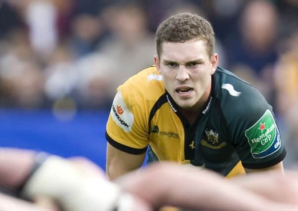 SITTING IT OUT - winger George North will not feature for Saints against Saracens (Picture: Linda Dawson)