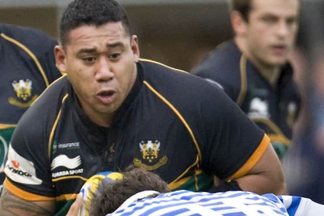 IN THE KNOW - Salesi Ma'afu is well aware of what happened the last time Saints travelled to London Irish (picture: Linda Dawson)