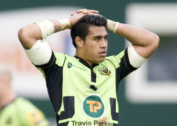 BANNED - George Pisi has been suspended for a tip tackle on Tommy Bowe (Picture: Linda Dawson)