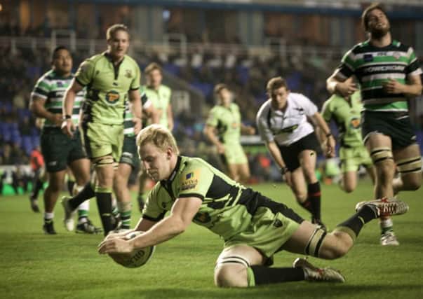 MAIN MAN - Ben Nutley was the star of the show in Saints' superb win at London Irish (Picture: Fatima Mirzai)
