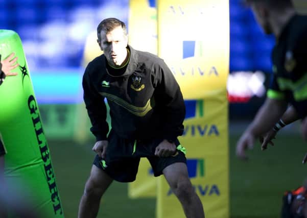 ON GUARD - Alan Dickens says Saints will not take Newcastle lightly (Picture: Linda Dawson)