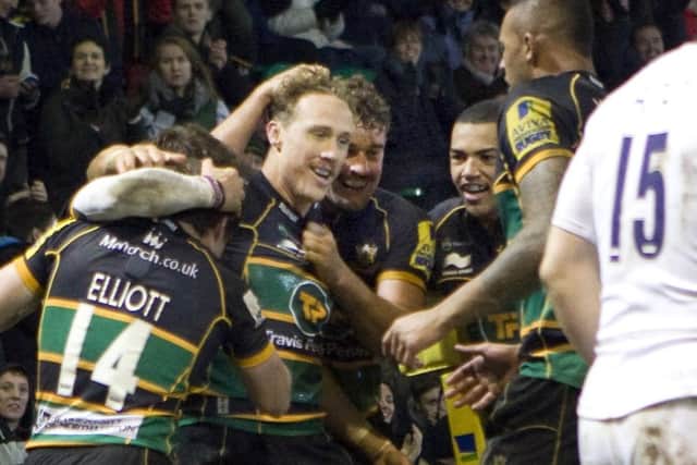 HE'S BACK - James Wilson could make his return from injury in Saints' game at Newport (Picture: Linda Dawson)