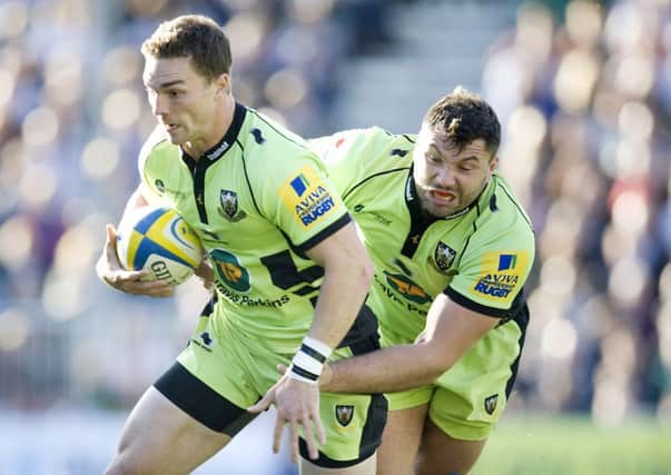 SUPERSTARS - George North and Alex Corbisiero have been named in the world team of the year (Picture: Linda Dawson)