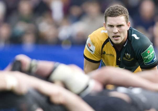 SETTING HIS SIGHTS - George North would love Saints to make it to the Heineken Cup final in Cardiff (Picture: Linda Dawson)