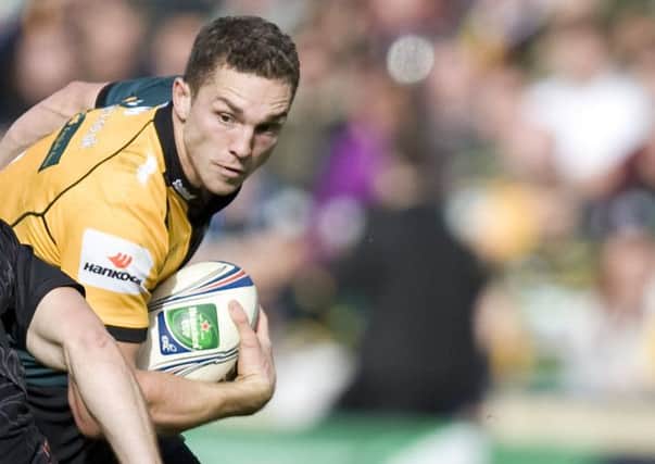 BIG MATCH - Saints winger George North is looking forward to Saturday's Heineken Cup showdown with Leinster (Picture: Linda Dawson)