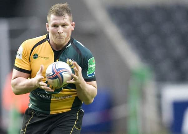 HUNGRY FOR SUCCESS - Dylan Hartley is setting his sights on the Amlin Challenge Cup (Picture: Linda Dawson)