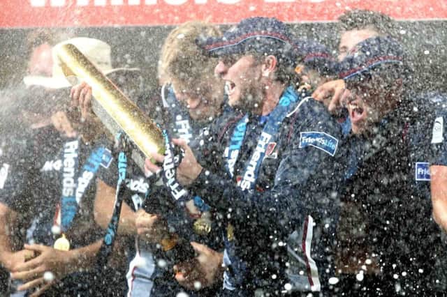 Alex Wakely's champagne moment last season saw him guide Northamptonshire to Twenty20 success