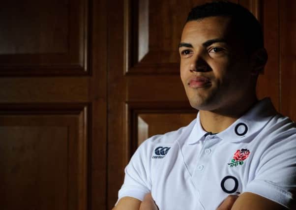 THE ENGLAND MAN - Luther Burrell will make his international Test debut against France in Paris on Saturday