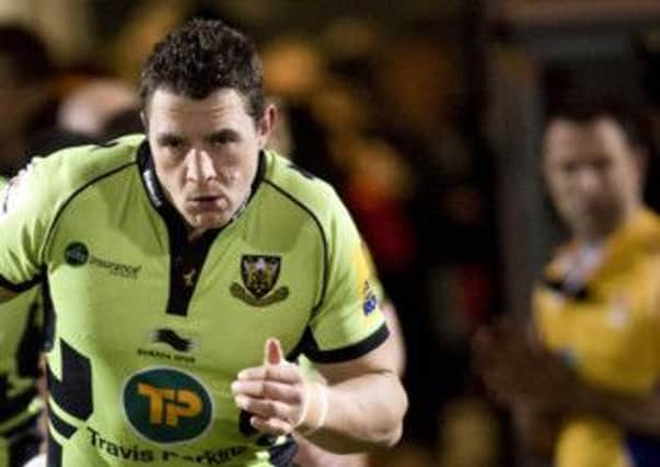 WARNING - Phil Dowson is refusing to get carried away with Saints' lofty league position (Picture: Linda Dawson)