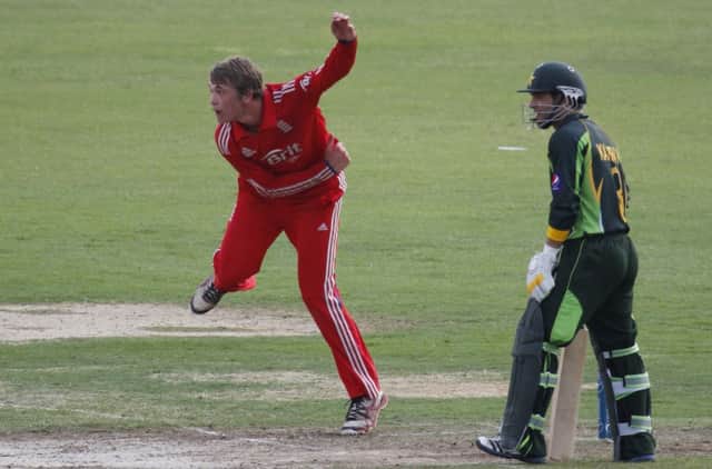 Rob Sayer took a couple of wickets in the victory over New Zealand