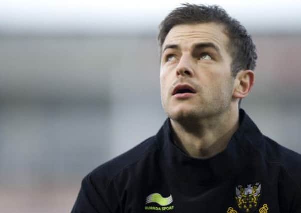LATE CALL - Saints will give Stephen Myler all the time he needs to be fit to face Leicester (Picture: Linda Dawson)
