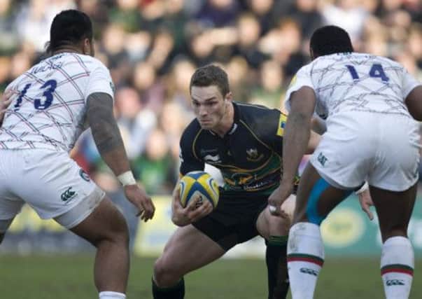ALL SET - George North is ready for Saints' top-of-the-table clash with Saracens (Picture: Linda Dawson)