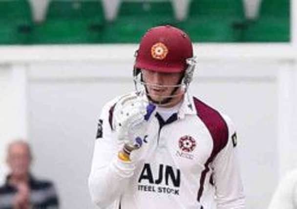 Rob Keogh will miss the County's game against Durham after fracturing his right index finger