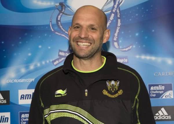 EXCITING TIMES - Jim Mallinder is looking forward to a big month at Saints (Picture: Linda Dawson)