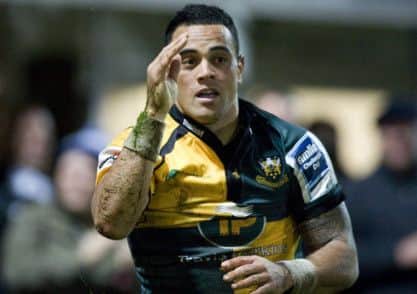 Kahn Fotuali'i scored one try and set up another against Harlequins (picture: Linda Dawson)