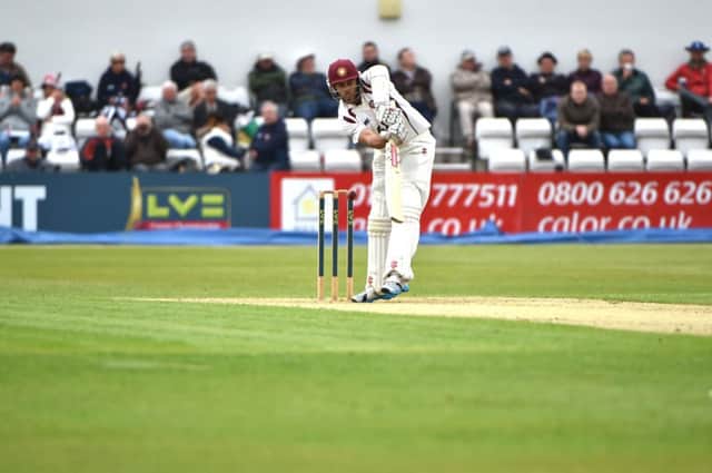 Kyle Coetzer made 19 in the County's second innings