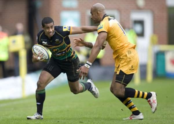 PUSHING ON - Ken Pisi is sure Saints can end their east midlands derby winless streak on Friday night (Picture: Linda Dawson)