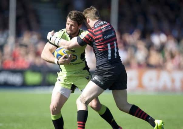 FACE OFF - Ben Foden's Saints will face David Strettle's Saracens in the Aviva Premiership final (Picture: Linda Dawson)