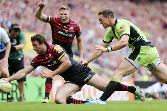 Northampton Saints v Saracens at Twickenham for the Aviva Premiership Rugby Final 2014. NNL-140106-092027005