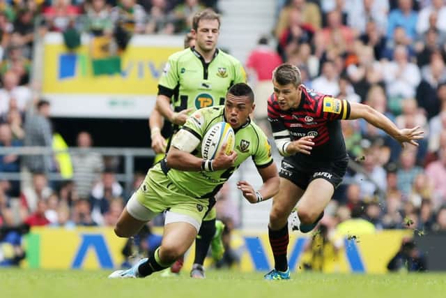 Northampton Saints v Saracens at Twickenham for the Aviva Premiership Rugby Final 2014. NNL-140106-092038005
