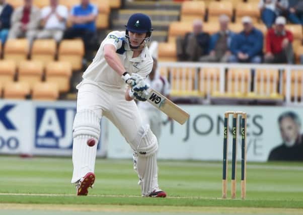 Alex Lees made 138 in Yorkshire's second innings of 546-3