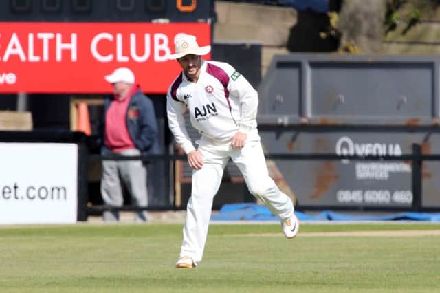 Steven Crook was the pick of the Northants attack