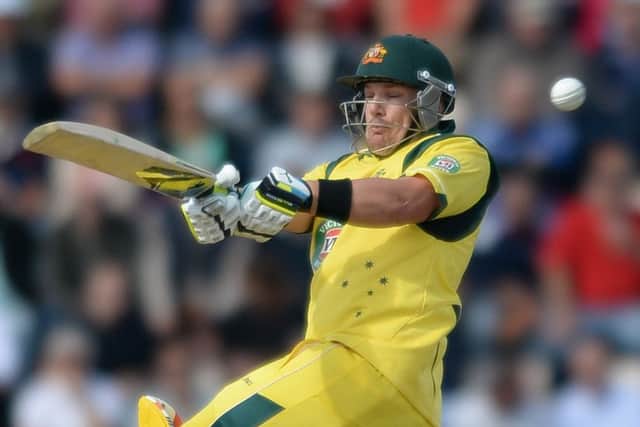 THE WORLD'S BEST - Yorkshire's Australian import Aaron Finch