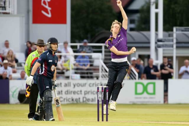 Natwest T20 Blast Northants Steelbacks v Yorkshire Vikings. NNL-140613-214344006