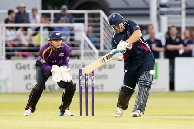 Natwest T20 Blast Northants Steelbacks v Yorkshire Vikings. NNL-140613-214354009