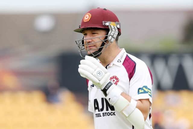James Middlebrook will be at the crease on the final day as Northants attempt to save the game against Warwickshire
