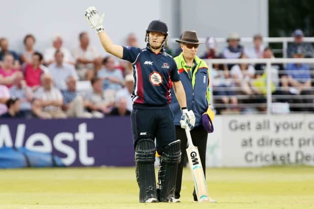Ben Duckett played his part in getting the Steelbacks' innings back on track after a disastrous start