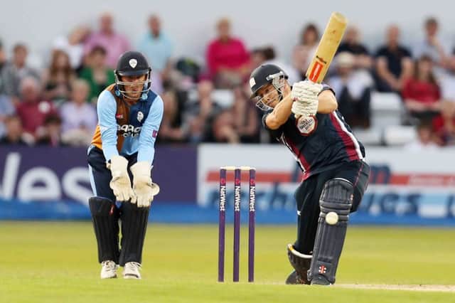 Adam Rossington saw the Steelbacks over the line with a vital innings of 34